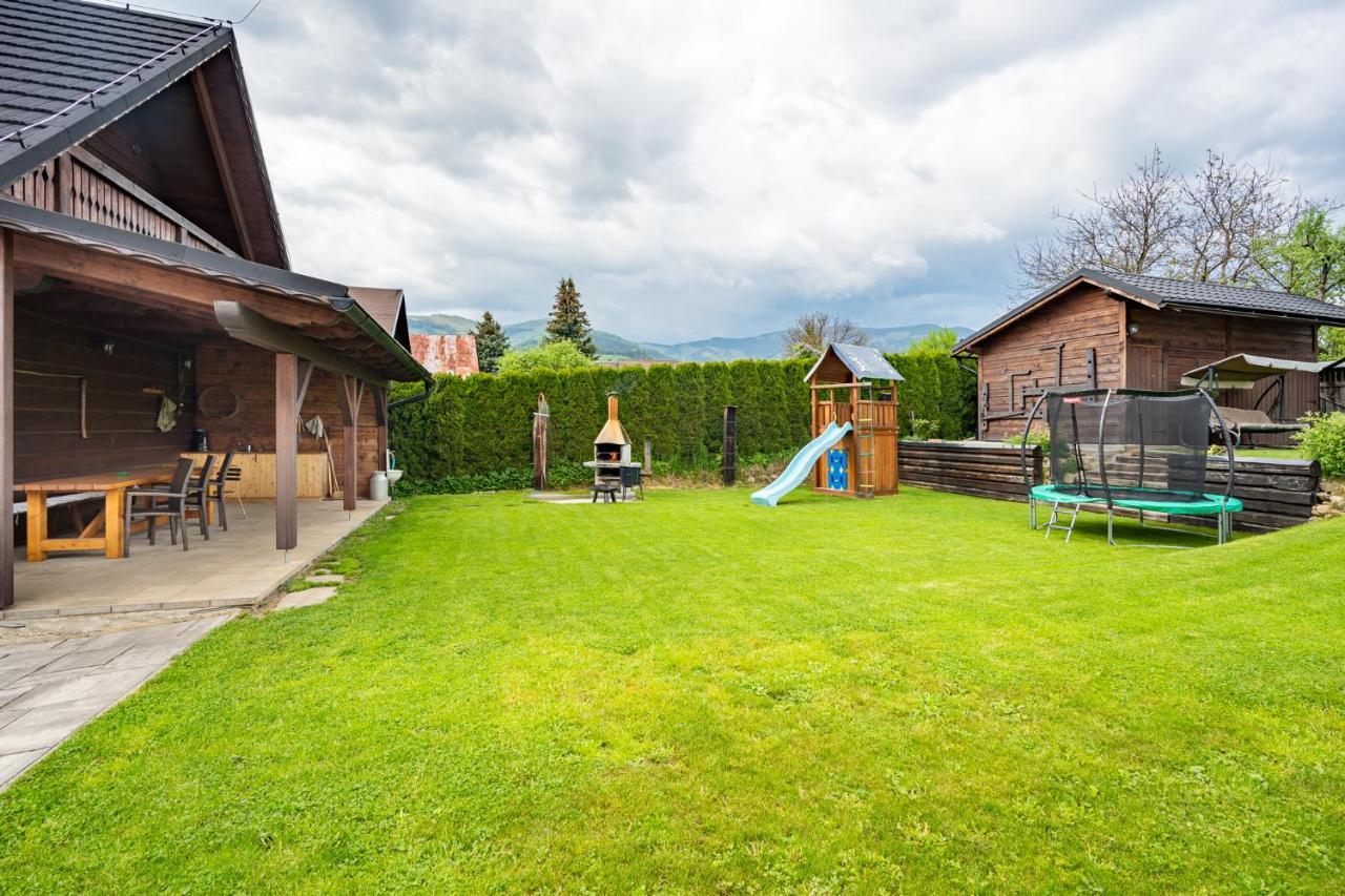 Drevenica Emilka, 5 Min Restauracia, Z Terasy Vyhlad Na Kralovu Holu A Polomske Ocko, Gril, Ohnisko, Kotlik Villa Brezno Exterior photo
