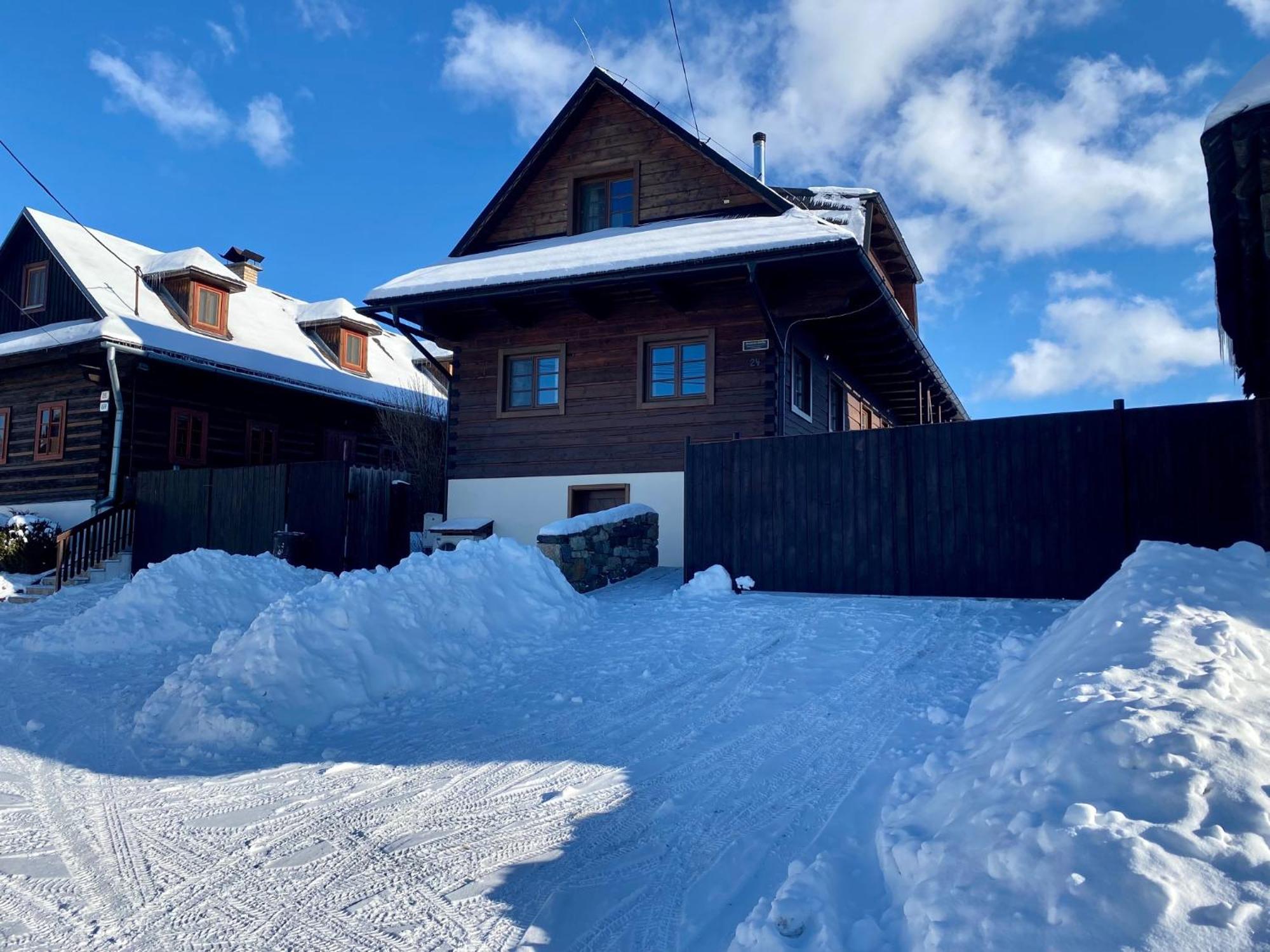 Drevenica Emilka, 5 Min Restauracia, Z Terasy Vyhlad Na Kralovu Holu A Polomske Ocko, Gril, Ohnisko, Kotlik Villa Brezno Exterior photo